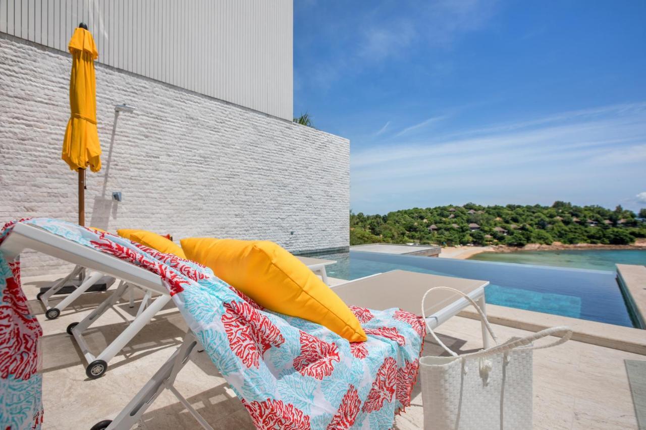 Choeng Mon Beachside Villa - B18 - At Bayside Luxury Villas Samrong Bay Beach, 4 Bed 5 Bath, Sea & Sunset Views, Only 200M Walk To The Beach מראה חיצוני תמונה