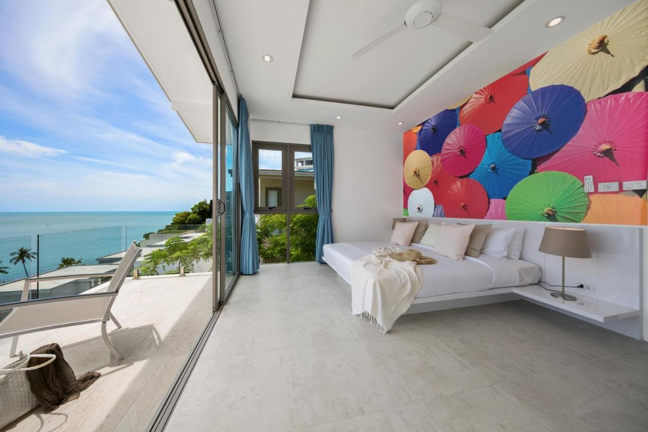 Choeng Mon Beachside Villa - B18 - At Bayside Luxury Villas Samrong Bay Beach, 4 Bed 5 Bath, Sea & Sunset Views, Only 200M Walk To The Beach מראה חיצוני תמונה