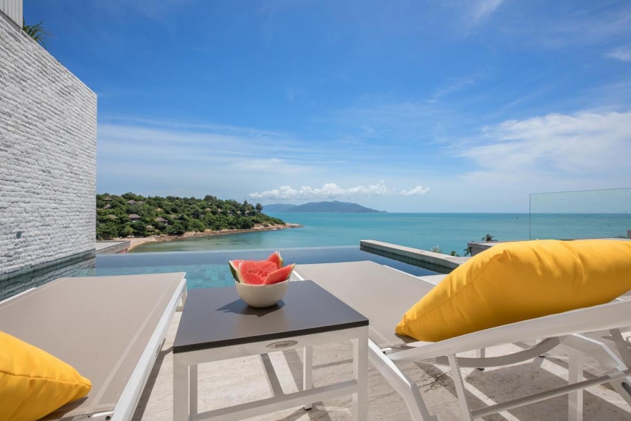 Choeng Mon Beachside Villa - B18 - At Bayside Luxury Villas Samrong Bay Beach, 4 Bed 5 Bath, Sea & Sunset Views, Only 200M Walk To The Beach מראה חיצוני תמונה