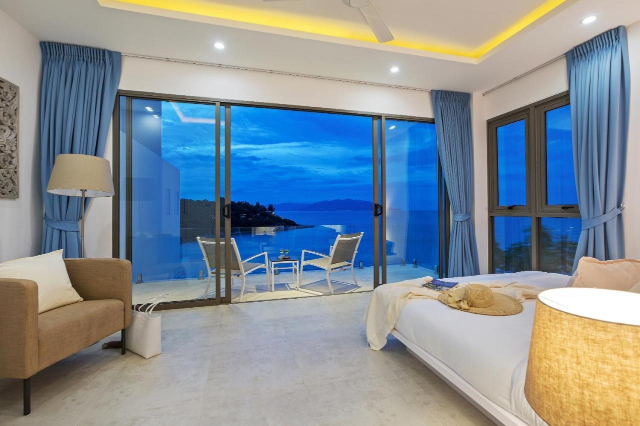 Choeng Mon Beachside Villa - B18 - At Bayside Luxury Villas Samrong Bay Beach, 4 Bed 5 Bath, Sea & Sunset Views, Only 200M Walk To The Beach מראה חיצוני תמונה